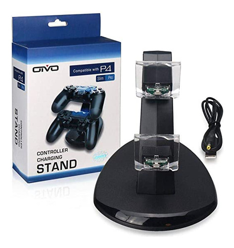 Suporte Carregador Joystick Manete Compatível Ps4 Vertical