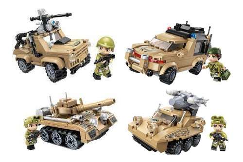 Bloques Didactico Tipo Lego Auto Juguete Avion Tanque 1418 Bloques Didactico Tipo Lego Auto Juguete Avion Tanque 1418