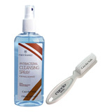 Kit Prep Cleansing Sany Spray 236ml + Escova De Nylon Cuccio