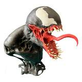 Figura Venom Impreso En 3d Pintado A Mano.