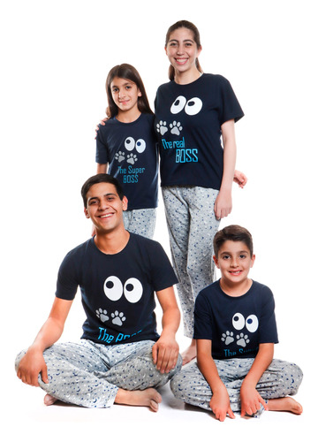 Pijama Duo Parejas Mujer - Hombre Dama-caballero Combinada