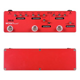 Pedal Multiefectos Moskyaudio Cc 6 En 1 Para Guitarra