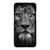 Funda Protector Para Samsung Galaxy Leon Gris Ojos Verdes