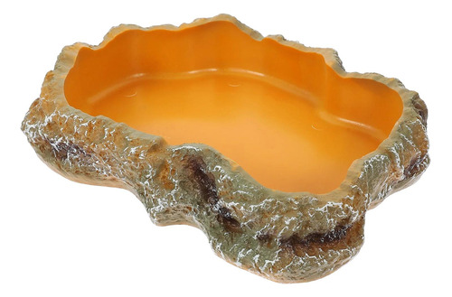 Plato De Agua Para Reptiles, Accesorio De Tanque De M