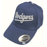 Dodgers Gorra Curva Spandex Ajustable Cursiva L A Beisbol Bk