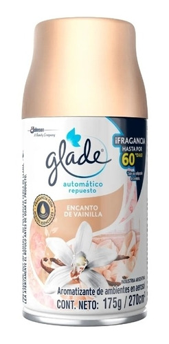 Glade  Automatico Repuesto Encanto De Vainilla Envio