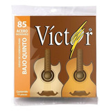 Victor 2500447 Set Cuerdas Bajo Quinto Acero Inoxidable