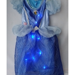 Linda Fantasia - Vestido Infantil - Cinderela - Princesas - Luxo - Tamanho  4, Roupa Infantil para Menina Nunca Usado 57145405