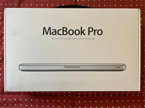 Notebook Macbook Pro 13 Pulgadas 4gb Ssd 120gb D España 2011