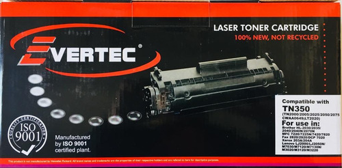 Toner Alternativo Compatible Brother Tn350 - Hl2040 Dcp7010!