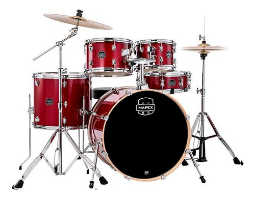 Bateria Acústica 5 Peças 6 Ferragens Mapex Venus Ve5294ftvm