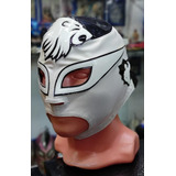 Máscara Profesional Del Luchador Sansón Dinamita Adulto 
