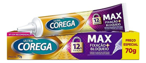 Corega Creme 70g - Fixador De Dentadura