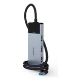 Adaptador Multipuerto Divisor Usb, Concentrador Usb 3.2 De 4