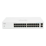 Switch Cisco Cbs110-24t 24 Puertos Giga No Admin 2 Sfp Rack