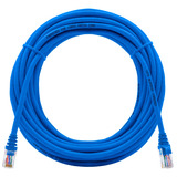 Cabo Rede Patch Cord Cat6 Rj45 Azul - 10 Metros