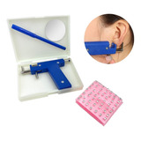 Kit Pistola Perforadora Aros Pircing + Aros Acero Inoxidable