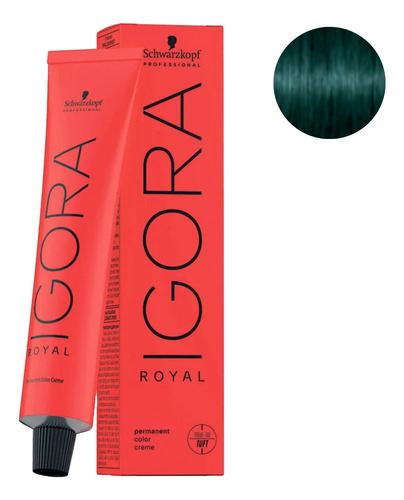 Tintura Igora Royal 0-33 Tom De Mistura Verde 60g