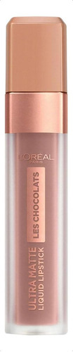Labial L'oréal Paris Ultra Matte Les Chocolats Infallible Color Dose Of Cocoa