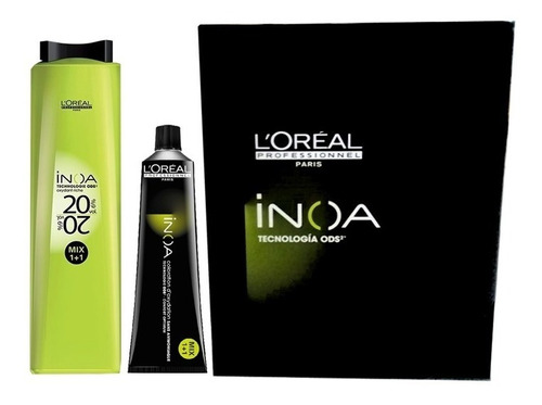 Tintura Inoa Loreal Promo 12 Pomos + Activador +carta Color 