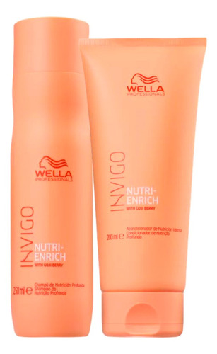 Invigo Nutri Enrich Shampoo E Condicionador - Wella