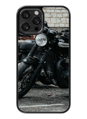 Funda Diseño Para Motorola Motos Café Racer #1