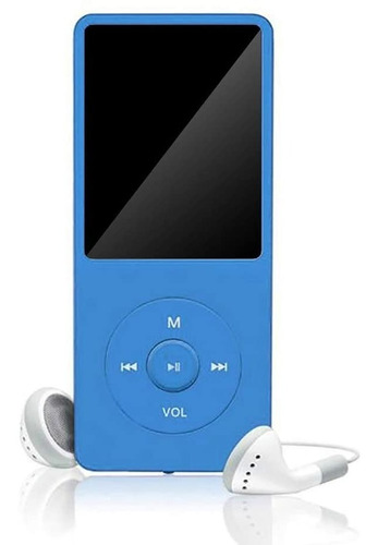 Mp4 Mp3 Player Audio Video Rádio Fm Gravador Academia + Fone