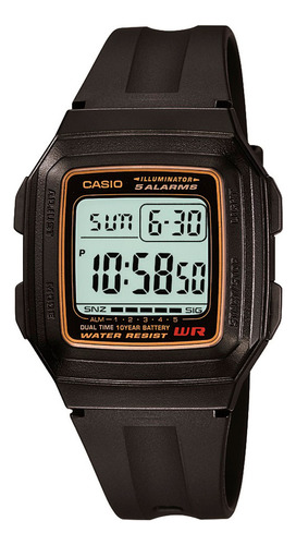 Reloj Hombre Casio F-201wa-9adf Core Mens