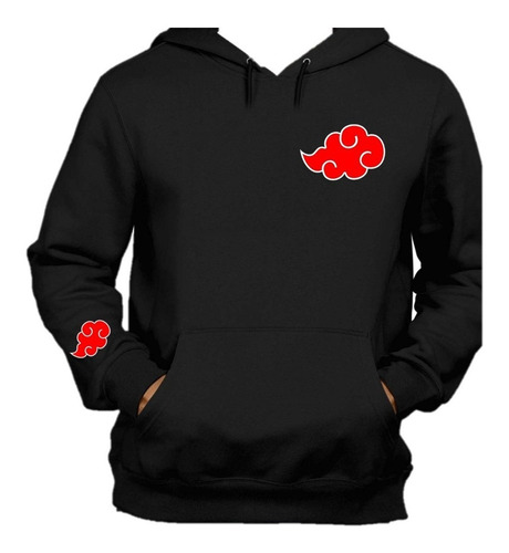 Buzo Capota Nubes Akatsuki Unisex Saco Hoodies 