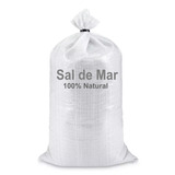 1 Costal De 50 Kilos De Sal De Mar Orgánica 100% Natural