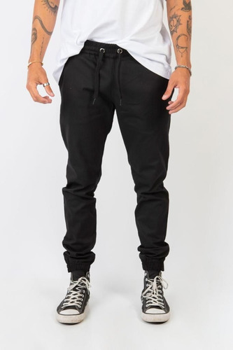 Pantalon Jogger Hombre Cargo Mom Gabardina Pantalones 