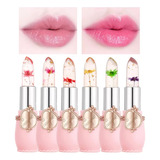 Brillo De Labios Magic Vivid Flower Crystal, 6 Unidades