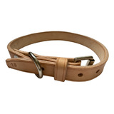 Collar Liso Perro, Piel Sillero, 45.72 Cm Largo, 1.9cm Ancho