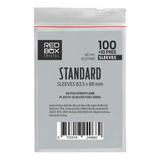 Standard 63,50 X 88mm - 100 Unid Redbox Cristal