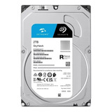 Disco Duro Interno Seagate Skyhawk Sata 2 Tb St2000vx017