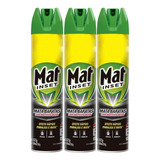  Combo 3 Dedetizador Anti Baratas Formigas Spray 360ml Mat