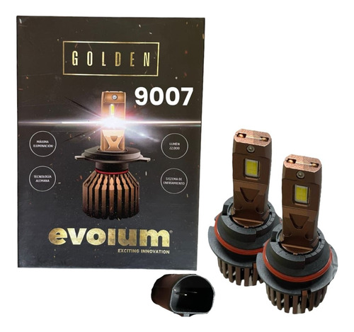 Focos Biled Golden De 22,000 Lm Modelos H4, h11, 9005 Y 9007