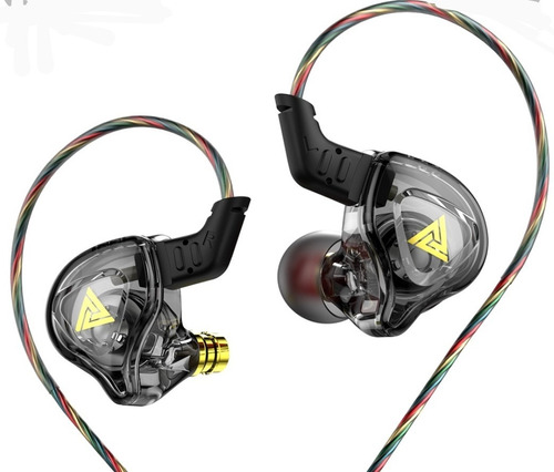 Audífonos Qkz Edx Ak6 Inear Auriculares Profesionales Mic 