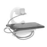 Suporte Para Tomada Carregador Para Celular Tablet Branco