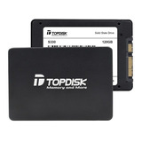 Disco Sólido Ssd Interno Marca Topdisk  120gb Negro, 3d Nand