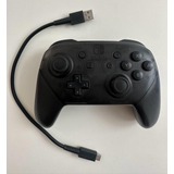  Joystick Inalámbrico Nintendo Switch  Pro Controller Black 