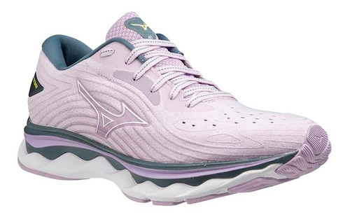 Tenis Mizuno Wave Sky 6 Lilás Feminino