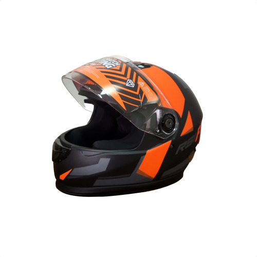 Casco Para Moto Integral Hawk Rs1 T-racer Massio Motors