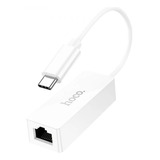 Adaptador Usb-c A Rj45 Lan 100 Mbps Hoco