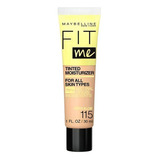 Maybelline Fit Me! Tinted Moisturizer, Natural Coverage Tono 115