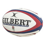 Pelota De Rugby Gilbert Paises Oficial Replica Nº5 Bco/roj