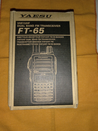 Yaesu Ft65r Usado Kenwood Icom Alinco Baofeng Px