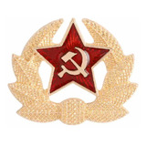 Insignia Rusa Pin Union Soviética Broche Rusia Estrella Urss