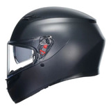 Casco Integral Agv K3 Mono 2206 Solid 004 Certificado