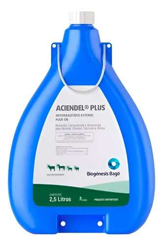 Aciendel Plus 2,5 Litros Pour-on Biogénesis Bagó - Original